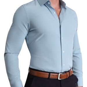 State and Liberty Bellamy Blue Dress Shirt